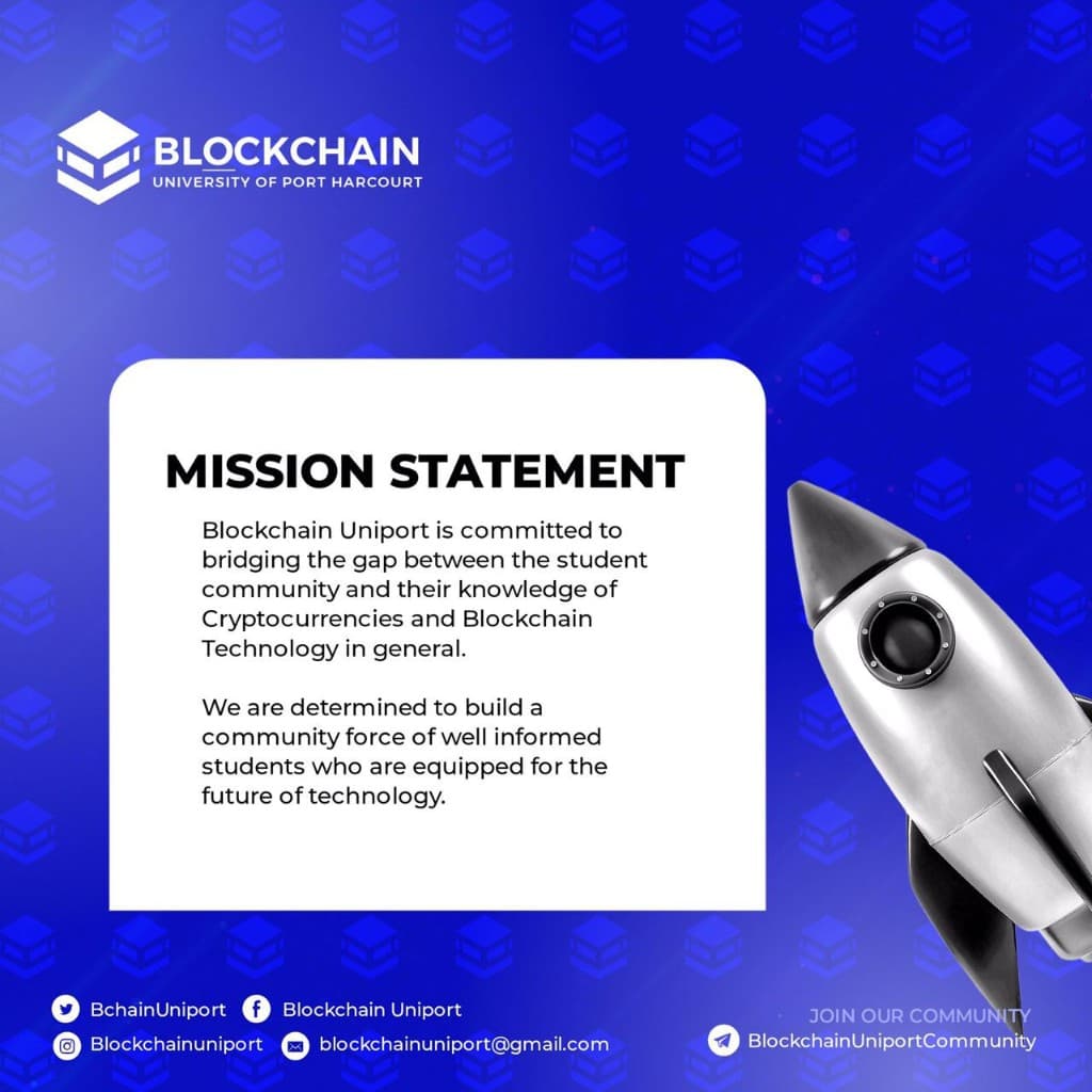 Blockchain Uniport mission